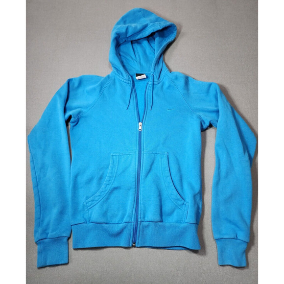 Nike Other - Nike Kids Full Zip Hoodie S Small Light Blue 506311‎
